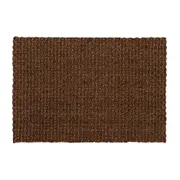 CAPACHO 40 CM X 60 CM TRAMAS - MARROM/MANJERICÃO - Foto 1