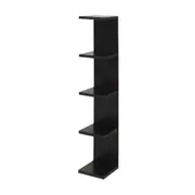 ESTANTE DE PAREDE 25 CM X 1,35 M GRECCA - PRETO - Foto 2