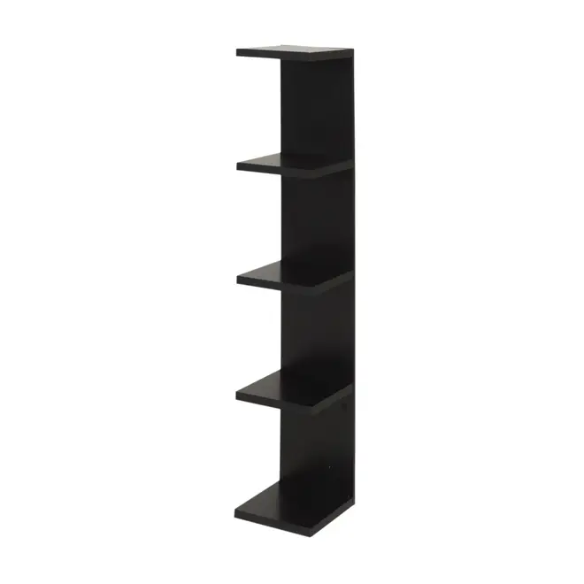 ESTANTE DE PAREDE 25 CM X 1,35 M GRECCA - PRETO - Foto 2