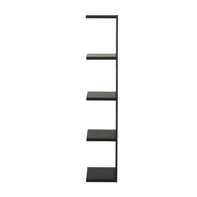 ESTANTE DE PAREDE 25 CM X 1,35 M GRECCA - PRETO - Foto 3