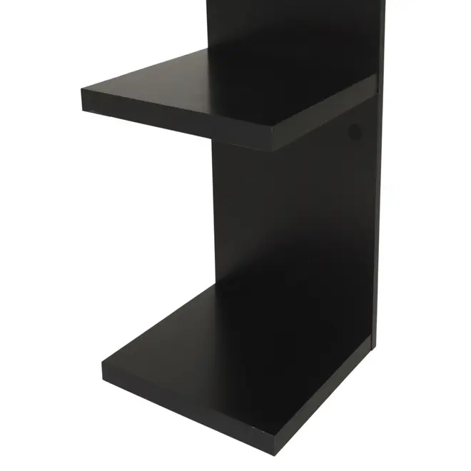 ESTANTE DE PAREDE 25 CM X 1,35 M GRECCA - PRETO - Foto 4
