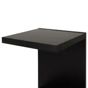 ESTANTE DE PAREDE 25 CM X 1,35 M GRECCA - PRETO - Foto 5