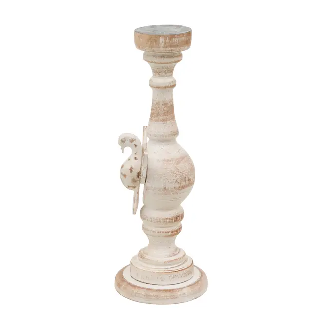 CASTIÇAL 32 CM DIVINO - PATINA PROVENÇAL - Foto 4