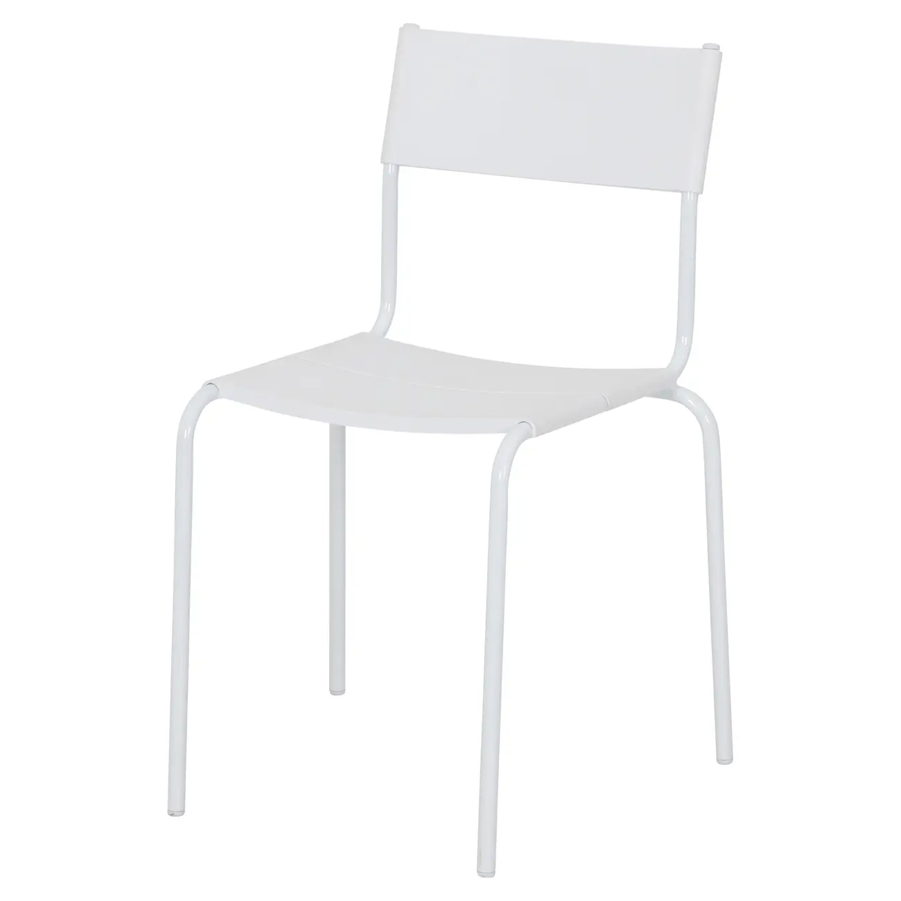 CADEIRA EMPILHÁVEL EASE - BRANCO/BRANCO - Foto 1