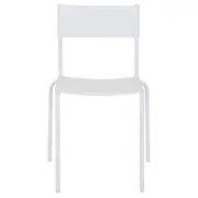 CADEIRA EMPILHÁVEL EASE - BRANCO/BRANCO - Foto 2
