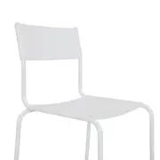 CADEIRA EMPILHÁVEL EASE - BRANCO/BRANCO - Foto 5
