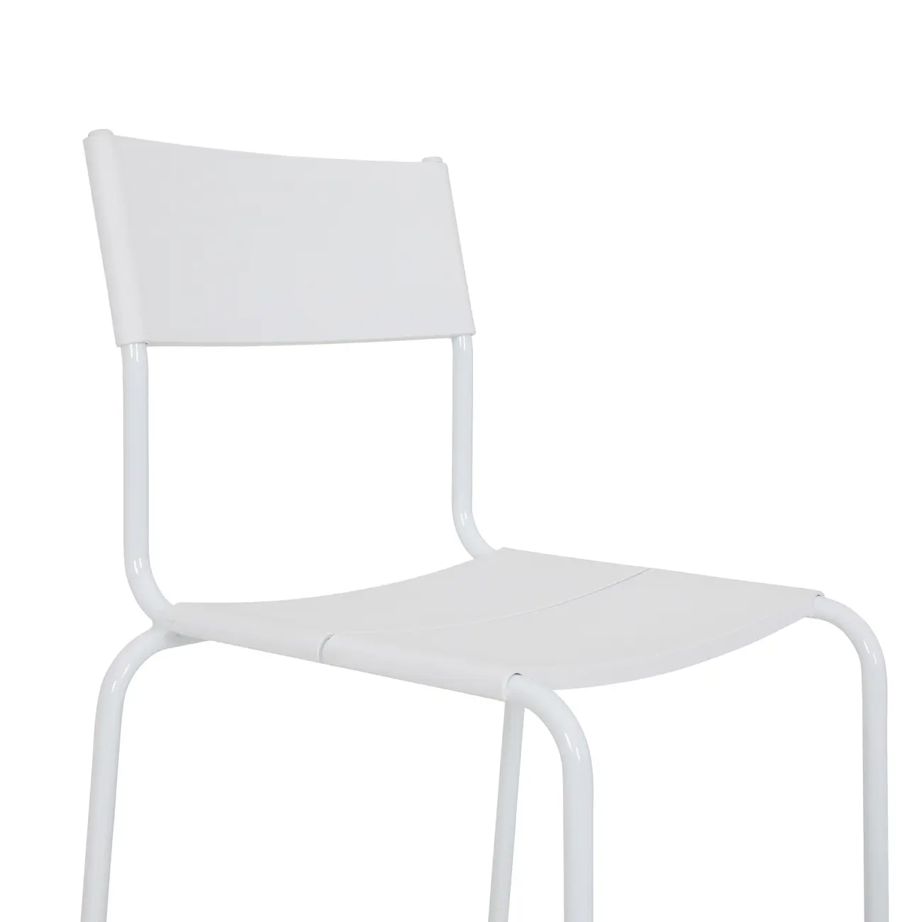 CADEIRA EMPILHÁVEL EASE - BRANCO/BRANCO - Foto 5