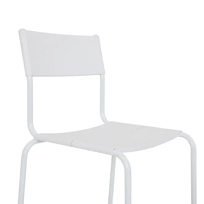 CADEIRA EMPILHÁVEL EASE - BRANCO/BRANCO - Foto 5