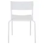 CADEIRA EMPILHÁVEL EASE - BRANCO/BRANCO - Foto 7