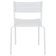 CADEIRA EMPILHÁVEL EASE - BRANCO/BRANCO - Foto 7