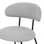 CADEIRA DISCUS - PRETO/CINZA - Foto 6