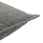 CAPA PARA TRAVESSEIRO 50 CM X 70 CM MEZCLA ECO - MESCLADO CINZA - Foto 3