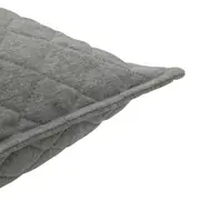CAPA PARA TRAVESSEIRO 50 CM X 70 CM MEZCLA ECO - MESCLADO CINZA - Foto 3