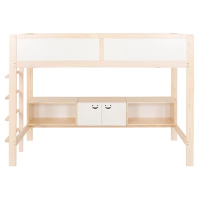 CAMA SISTEMA DE QUARTO INTEGRADO COM ESCRIVANINHA E ESCADA PÉ COM PÉ