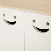CAMA SISTEMA DE QUARTO INTEGRADO COM ESCRIVANINHA E ESCADA PÉ COM PÉ - NATURAL WASHED/BRANCO - Foto 8