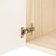 CAMA SISTEMA DE QUARTO INTEGRADO COM ESCRIVANINHA E ESCADA PÉ COM PÉ - NATURAL WASHED/BRANCO - Foto 9