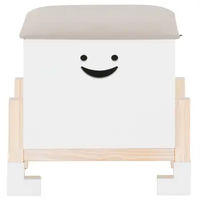 BAÚ/PUFF INFANTIL PÉ COM PÉ