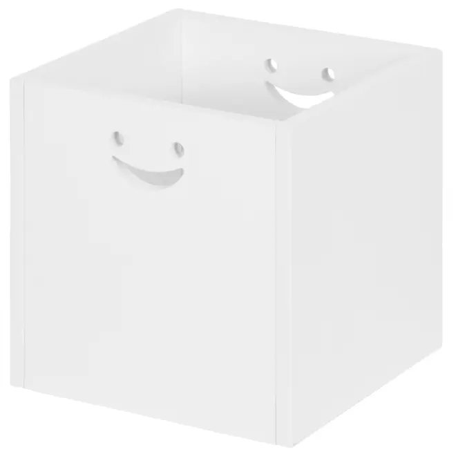 CAIXA ORGANIZADORA 30 CM X 30 CM X 30 CM PÉ COM PÉ - BRANCO - Foto 2