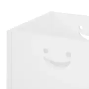 CAIXA ORGANIZADORA 30 CM X 30 CM X 30 CM PÉ COM PÉ - BRANCO - Foto 4