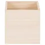 CAIXA ORGANIZADORA 30 CM X 30 CM X 30 CM PÉ COM PÉ - NATURAL WASHED - Foto 3