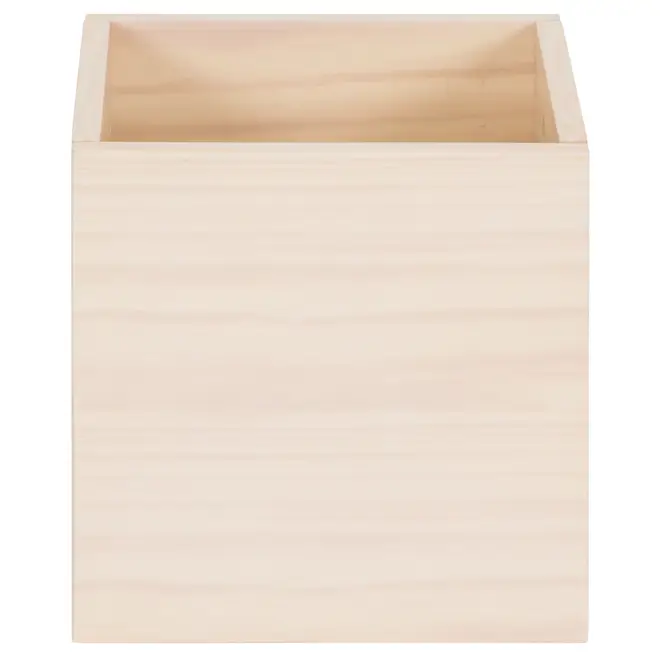 CAIXA ORGANIZADORA 30 CM X 30 CM X 30 CM PÉ COM PÉ - NATURAL WASHED - Foto 3