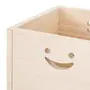CAIXA ORGANIZADORA 30 CM X 30 CM X 30 CM PÉ COM PÉ - NATURAL WASHED - Foto 4