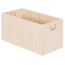 CAIXA ORGANIZADORA 30 CM X 60 CM X 30 CM PÉ COM PÉ