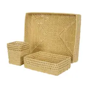 PORTA-PAPEL DE MESA CARANDAÍ - FIBRA CLARA - Foto 7