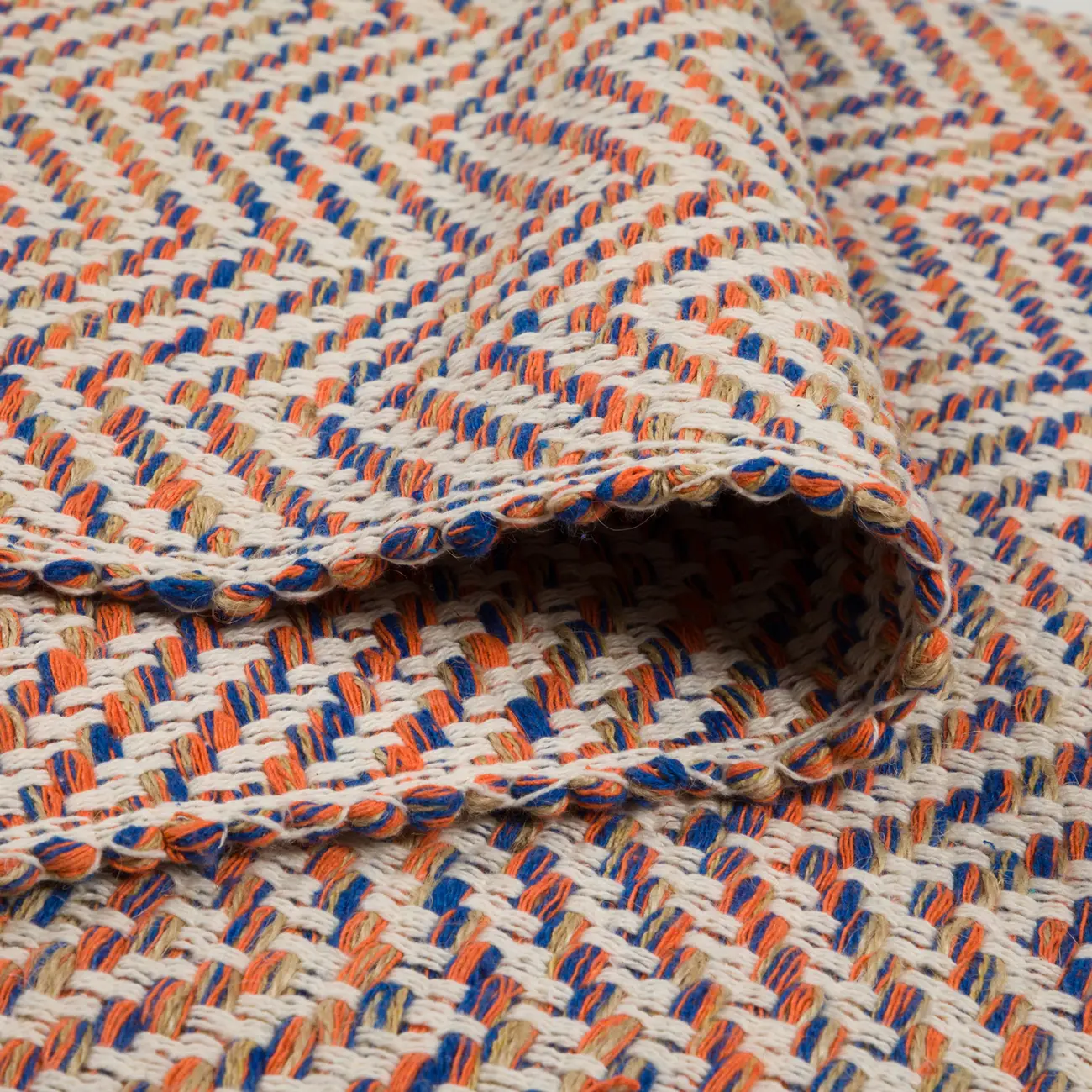 TAPETE 57 CM X 1,40 M TRADIÇÃO - BRANCO/MULTICOR - Foto 4