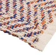 TAPETE 1,50 CM X 2 M TRADIÇÃO - BRANCO/MULTICOR - Foto 3