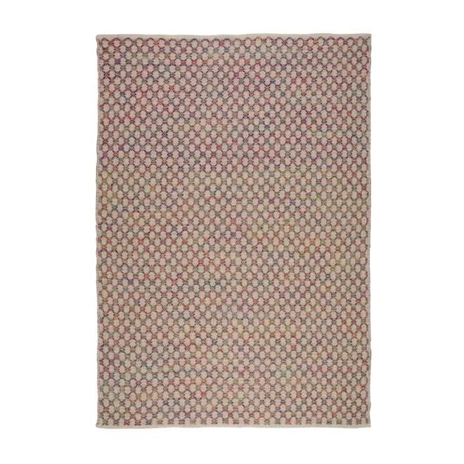 TAPETE 1,50 M X 2 M TRINDADE - MULTICOR/NATURAL - Foto 1