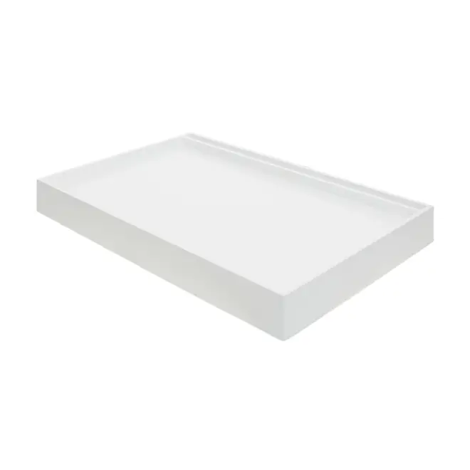 BANDEJA COM PÉ 43 CM X 28 CM MATINAL - BRANCO - Foto 2