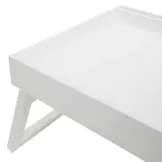 BANDEJA COM PÉ 43 CM X 28 CM MATINAL - BRANCO - Foto 5