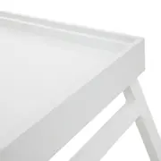 BANDEJA COM PÉ 43 CM X 28 CM MATINAL - BRANCO - Foto 6