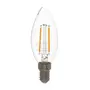 LÂMPADA LED DE FILAMENTO 2W VELA E14 220V LUZ AMARELA SAVE ENERGY - INCOLOR - Foto 1