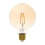 LÂMPADA LED FILAMENTO AMBAR 4W G95 E27 127/220V SAVE ENERGY - HANBAR - Foto 1