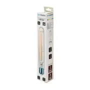 LÂMPADA LED DE FILAMENTO AMB 2W T30 E27 127/220V LUZ AMARELA SAVE ENERGY - HANBAR - Foto 2