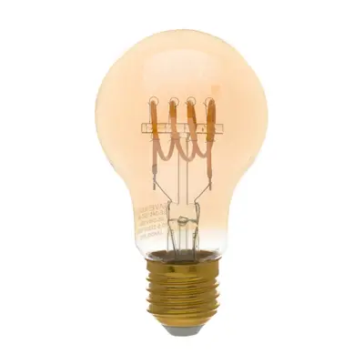 LÂMPADA DE FILAMENTO LOOP 4W A60 E27 127/220V LUZ AMARELA SAVE ENERGY