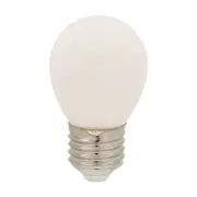 LÂMPADA DE FILAMENTO MILKY 4W G45 E27 127/220V LUZ AMARELA SAVE ENERGY - BRANCO - Foto 1