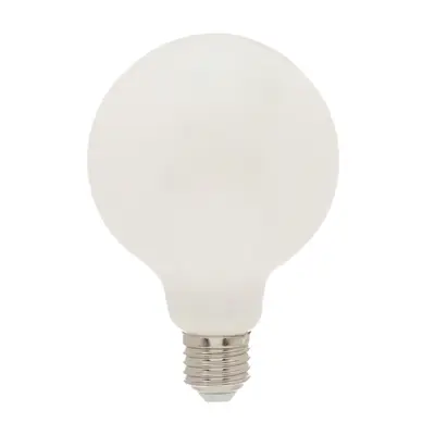 LÂMPADA DE FILAMENTO MILKY 4W G95 E27 127/220V LUZ AMARELA SAVE ENERGY