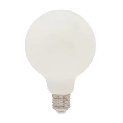 LÂMPADA DE FILAMENTO MILKY 5W G80 E27 127 220V LUZ AMARELA SAVE ENERGY