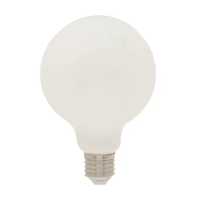 LÂMPADA DE FILAMENTO MILKY 5W G80 E27 127 220V LUZ AMARELA SAVE ENERGY - BRANCO - Foto 1