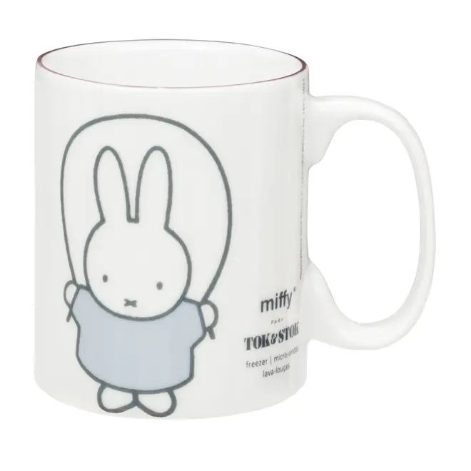 CANECA 300 ML MIFFY - BRANCO/KONKRET - Foto 1