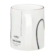 CANECA 300 ML MIFFY - BRANCO/KONKRET - Foto 3