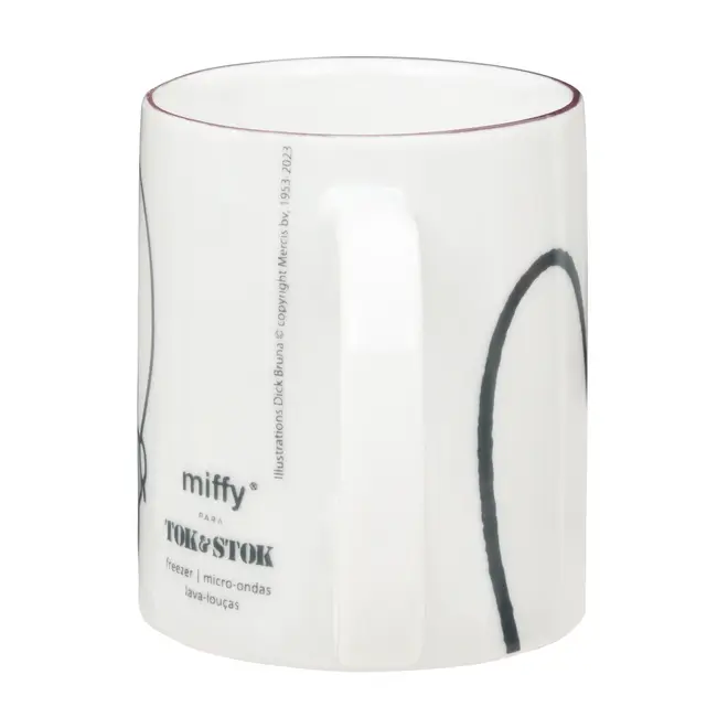 CANECA 300 ML MIFFY - BRANCO/KONKRET - Foto 3