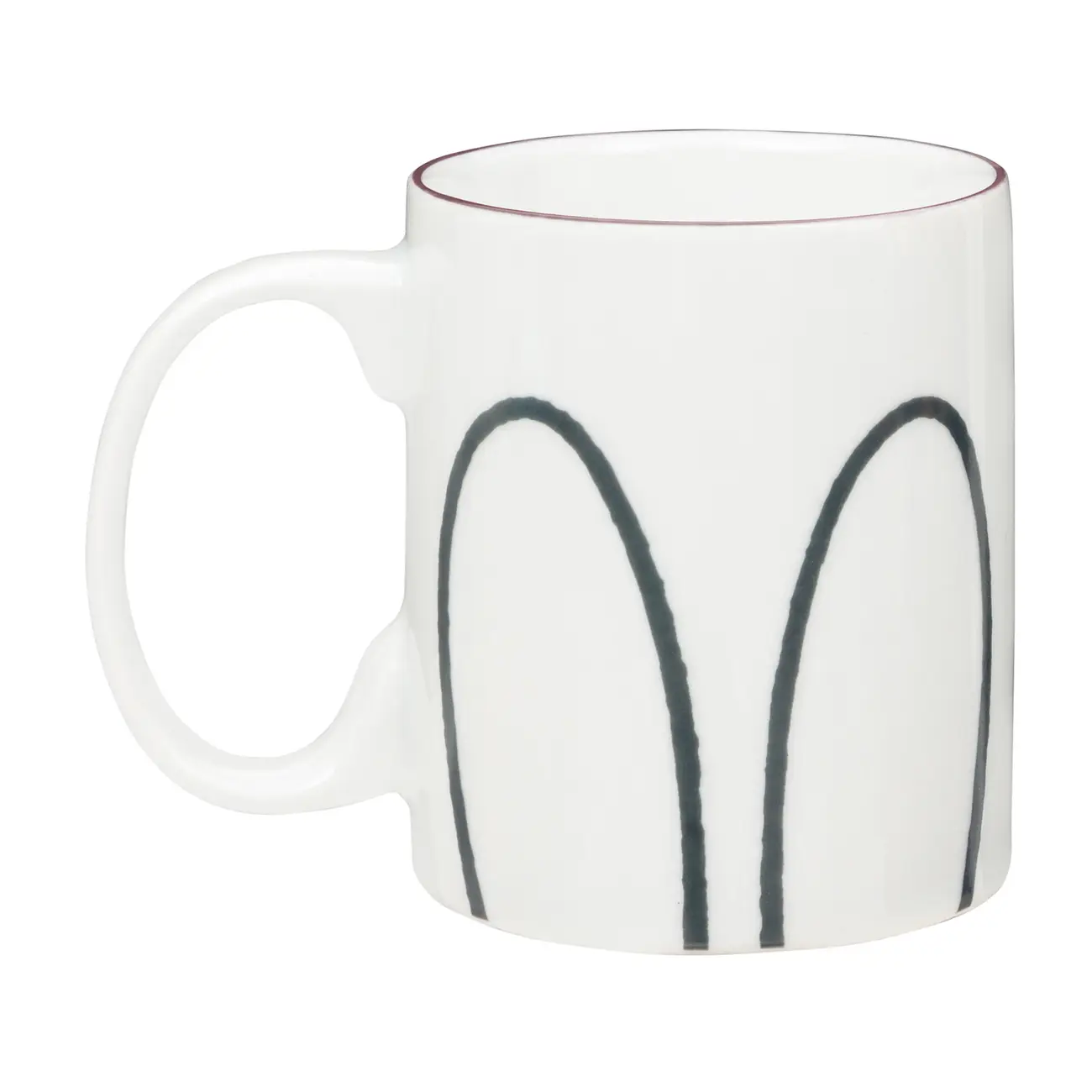 CANECA 300 ML MIFFY - BRANCO/KONKRET - Foto 4