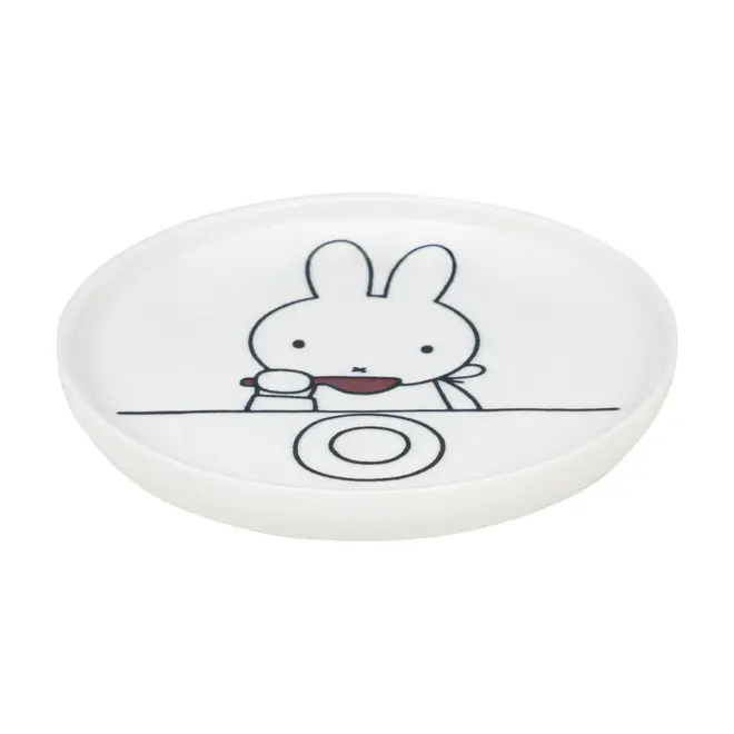 PRATO PARA SOBREMESA MIFFY - BRANCO/KONKRET - Foto 2