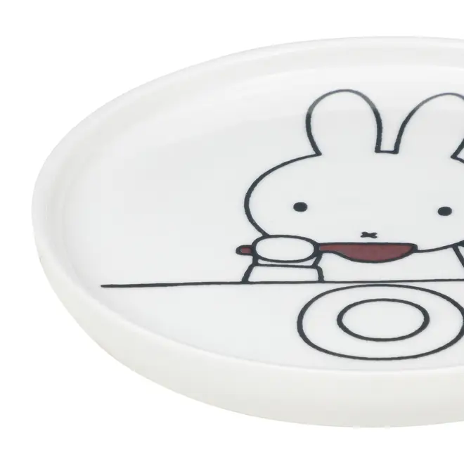 PRATO PARA SOBREMESA MIFFY - BRANCO/KONKRET - Foto 4