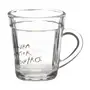 XÍCARA CAFÉ 90 ML MANUSCRITO - INCOLOR/PRETO - Foto 1