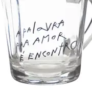 XÍCARA CAFÉ 90 ML MANUSCRITO - INCOLOR/PRETO - Foto 6
